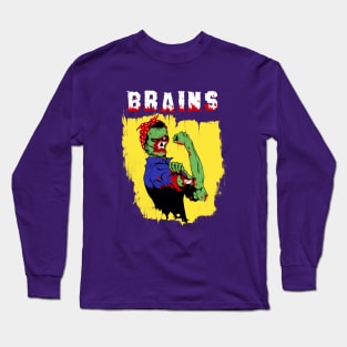 Rosie The Zombie Long Sleeve T-Shirt